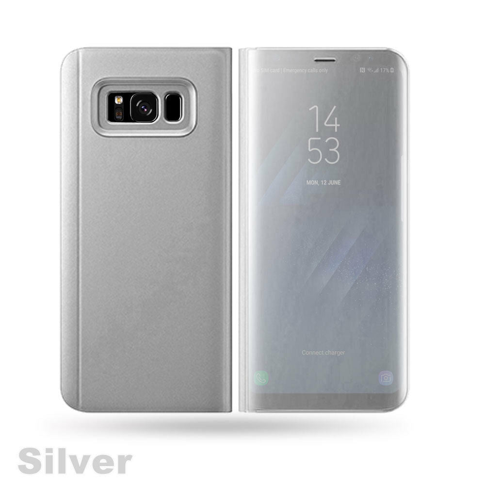 Mirror Flip Case for S22 S21 S10 5G S9 S8 Plus Note 10 9 S20 Ultra Note 20 - Eastlakes Electronics